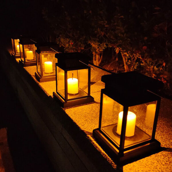 Solar candle lamp