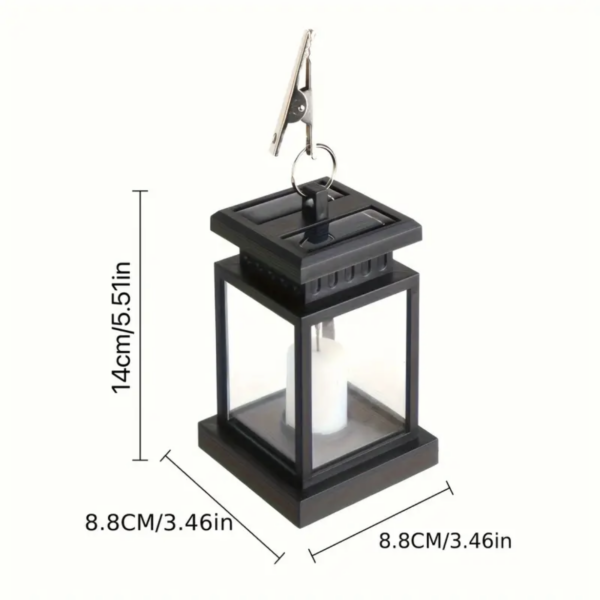 Solar candle lamp